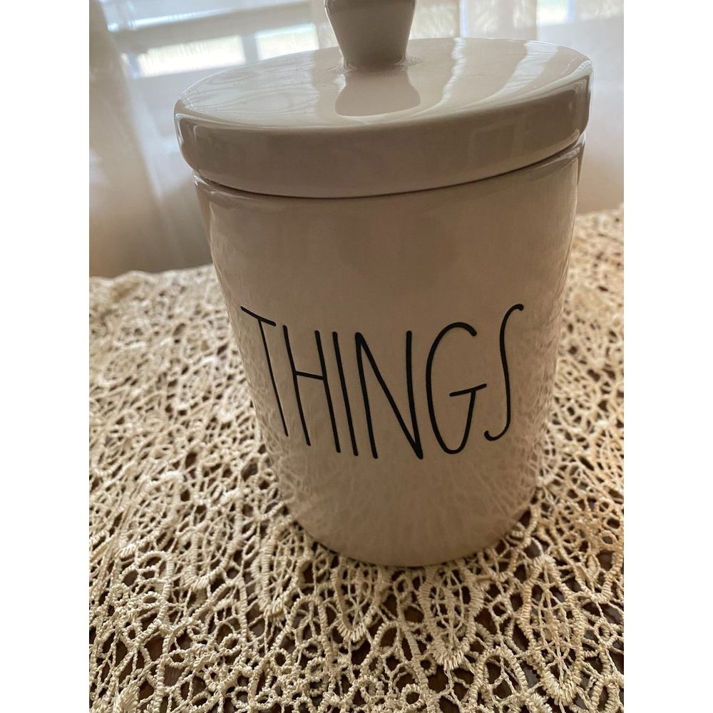 Rae Dunn “Things” Container Great Buy!